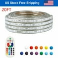 thumbnail image 1 of Led Strip Lights 20-50ft RGB Led Room Lights 5050 Led Tape Lights Color Changing, 1 of 13