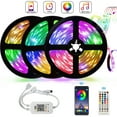 thumbnail image 1 of Led Strip Lights,49.2ft RGB Colored Rope Light Strip Kit with Remote and Control Box for Room, Ceiling, Bedroom, 1 of 7