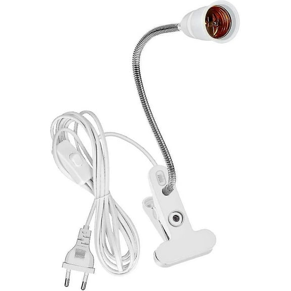Led Table Lamp Clamp Lamp Lamp Holder E27, Gooseneck Desk Lamp Clip Lamp Base Gift