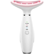 QD-Gotrays Led Therapy Facial Neck Lifting Messager, Face Lifting Device Red Light Therapy Face Massager Electric 3 Modes High Frequency Vibration EMS Heating Wrinkle Remove Anti-Aging