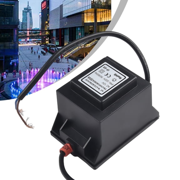 Led Transformer 12 V Power Supply Ac/Ac, Outdoor Power Supply Transformer Ip67 30W YIWEI