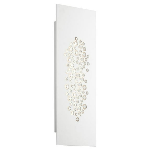Led Wall Sconce by Elan 83686 in White Finish