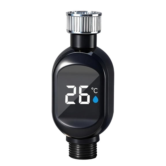 Led Water Temperature Display Shower Head, Shower Temperature Meter Digital Display, Instant-Read Real-time Monitor Water Thermometer, Bath Essentials