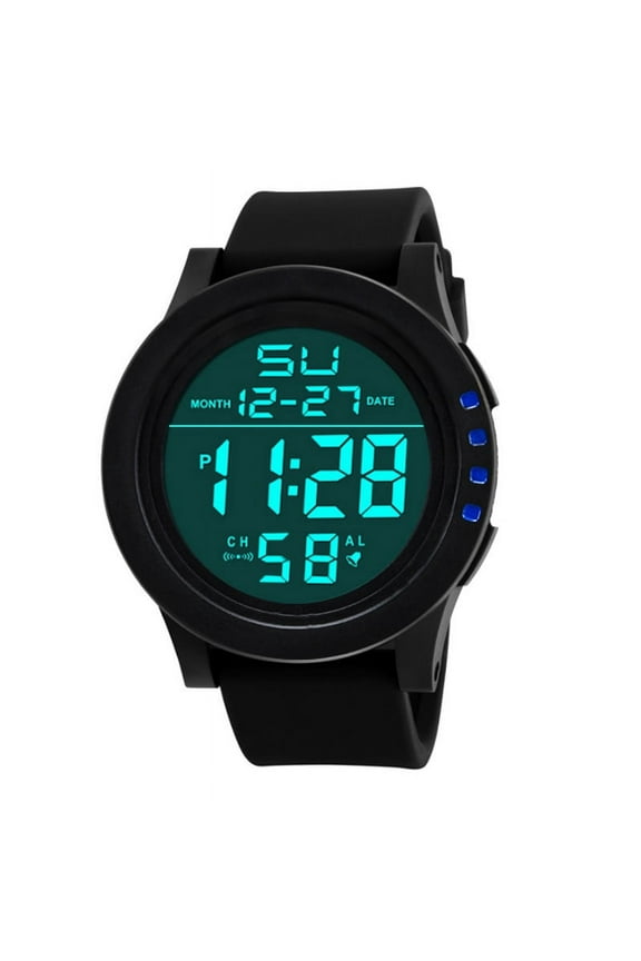 Led Waterproof Digital Quartz Workout Bracelets for Men Watch Military Sport Womens Watches Men's