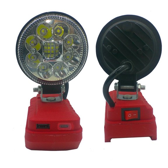Led Work Light Led Outdoor Cordless Work Light Camping For Einhell 4511396 4511437 Battery Flashlight Camping Lamp Lighting