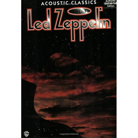 Pre-Owned Led Zeppelin Acoustic Class: v. 1 ("Led Zeppelin": Acoustic Classics - Authentic Guitar Tab Edition) Paperback
