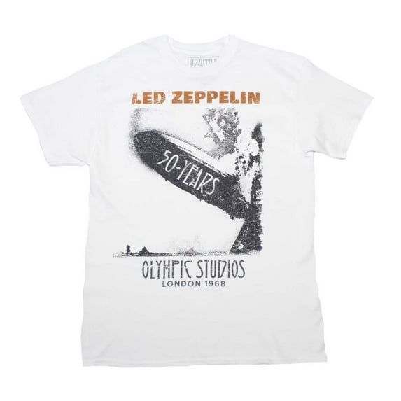 Led Zeppelin Blimp 50 Years Classic T-Shirt