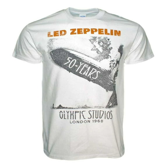 Led Zeppelin Blimp 50 Years T-Shirt