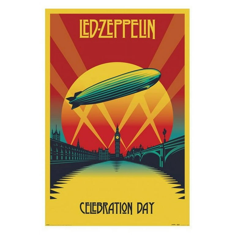 Led Zeppelin Celebration Day 祭典の日 B2ポスター Led Zeppelin Celebration Day 祭典の日 B2ポスター