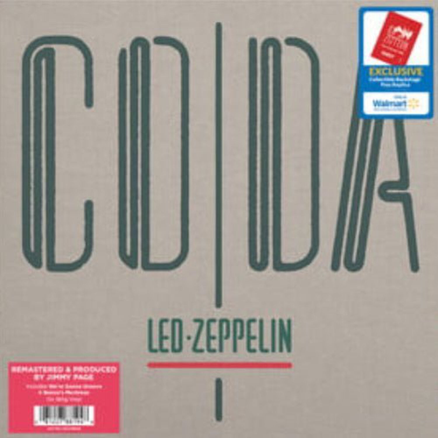 レコード　CODA LED ZEPPELIN Led Zeppelin – Coda – Vinyl (Gatefold, LP, Album), 1982