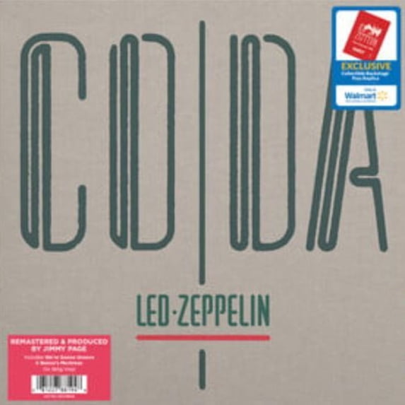 Led Zeppelin - Coda (Backstage Pass Replica) (Walmart Exclusive) - Music & Performance - Vinyl [Exclusive]