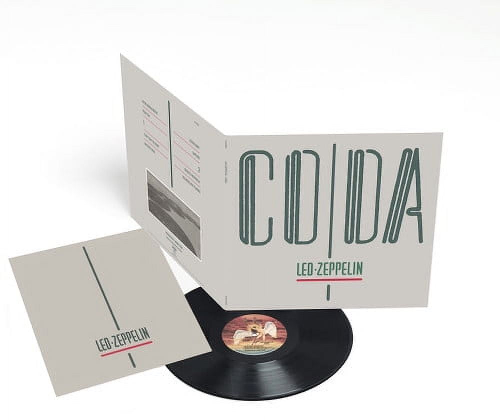 Led Zeppelin. Coda vinyl album Stock Photo - Alamy