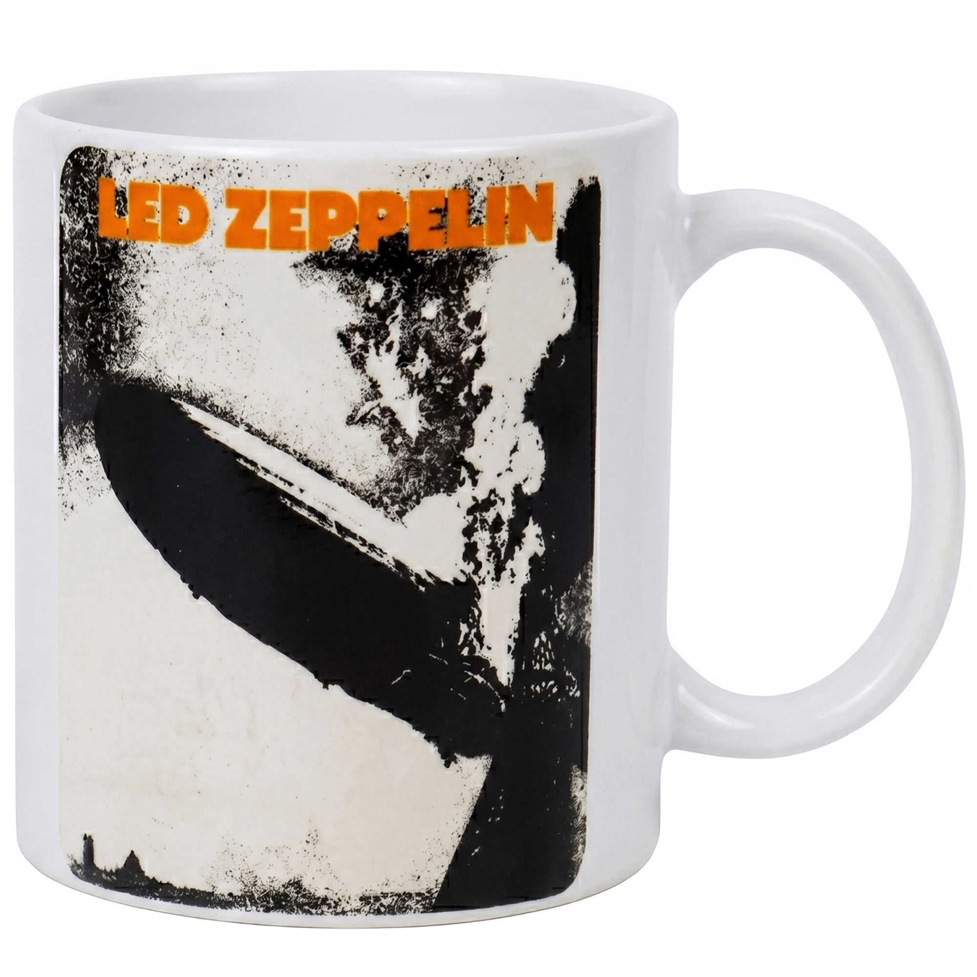 Pyramid America: Led Zeppelin - 11oz Ceramic Mug - Coffee & Tea Cup, Classic Rock Band Art, Microwave-Dishwasher Safe, Music Fan Collectible, Licensed