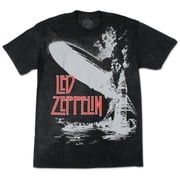 Led Zeppelin - Exploding Zeppelin Apparel T-Shirt - Tie Dye