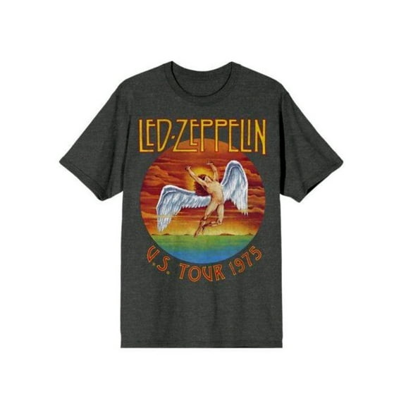 Led Zeppelin Gray Graphic T-Shirt - Medium