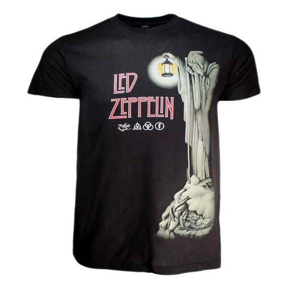 Led Zeppelin USA 77 White Classic T-Shirt