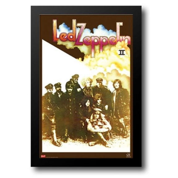 Led Zeppelin - II 28x40 Framed Art Print