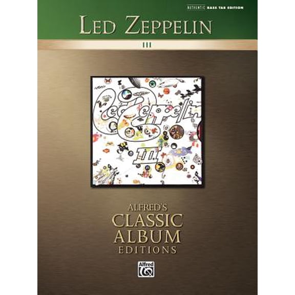 Pre-Owned Led Zeppelin -- III : Authentic Bass Tab