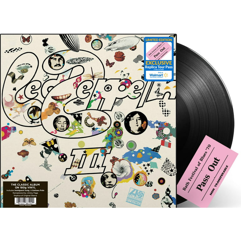 Led Zeppelin - III (Walmart Exclusive) - Rock LP (Rhino) - Walmart.com
