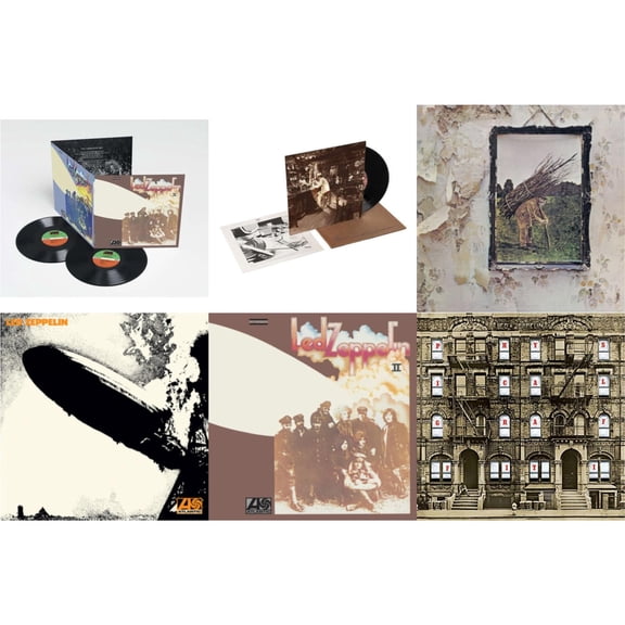 Led Zeppelin Ii (Deluxe Remastered/2LP/180) & In Through The Out Door & Led Zeppelin Iv & Led Zeppelin I (180G/Remastered) & Led Zeppelin Ii (180G/Remastered) & Physical Graffiti (2015 Remaster)