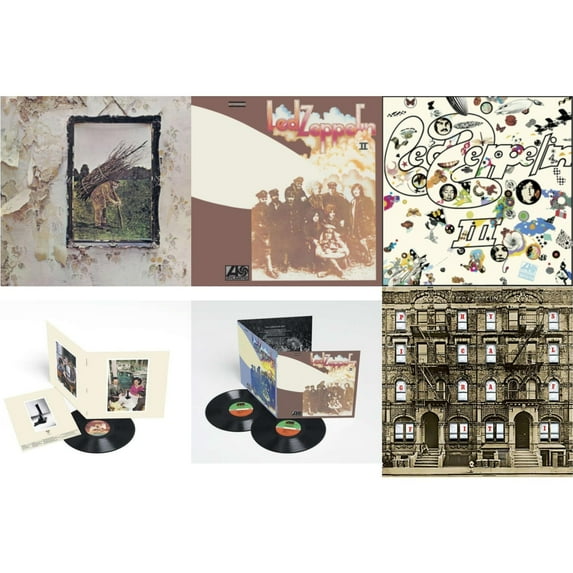 Led Zeppelin Iv & Led Zeppelin Ii (180G/Remastered) & Led Zeppelin Iii (Remastered Original/180G) & Presence & Led Zeppelin Ii (Deluxe Remastered/2LP/180) & Physical Graffiti (2015 Remaster)