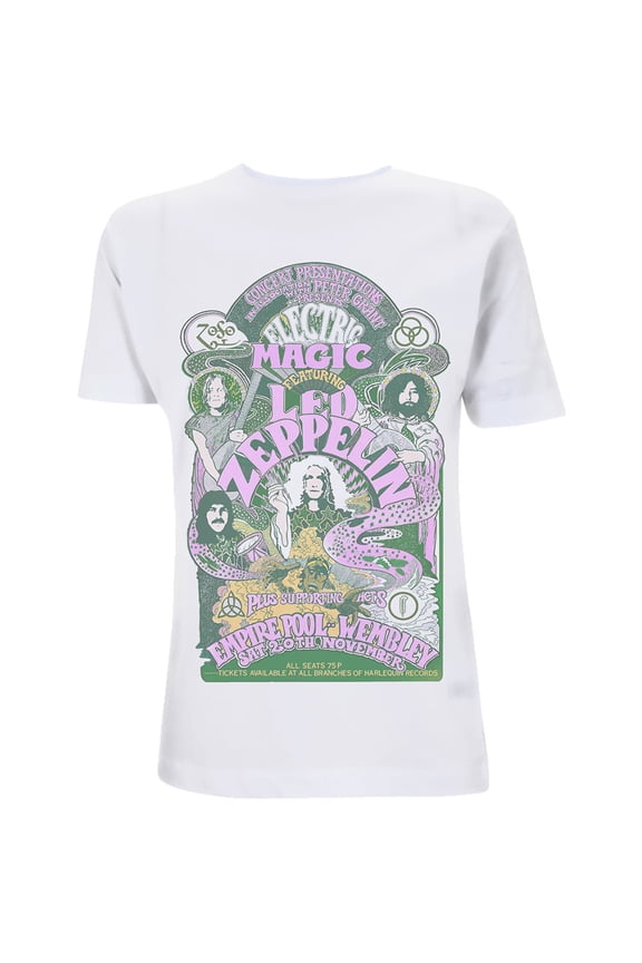 Led Zeppelin Ladies T-Shirt: Electric Magic (X-Large)