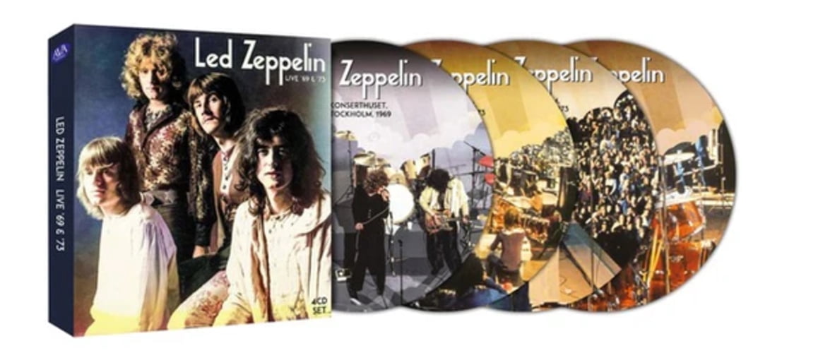 Led Zeppelin Live '69 & '73 (CD) Box Set - Walmart.com