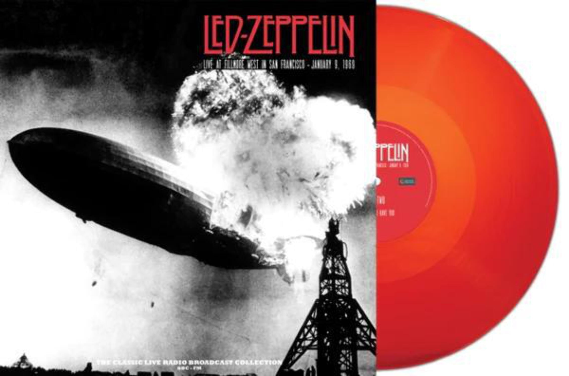 Led Zeppelin Live at Fillmore West in San Francisco: January 9 
