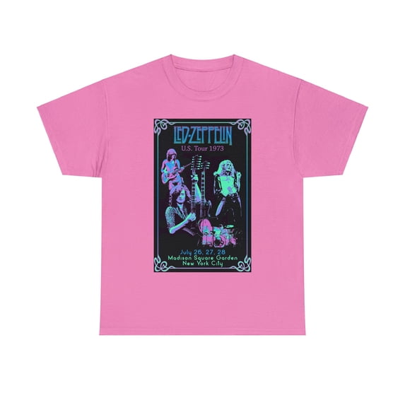 Led Zeppelin MSG 1973 Unisex Cotton T-Shirt