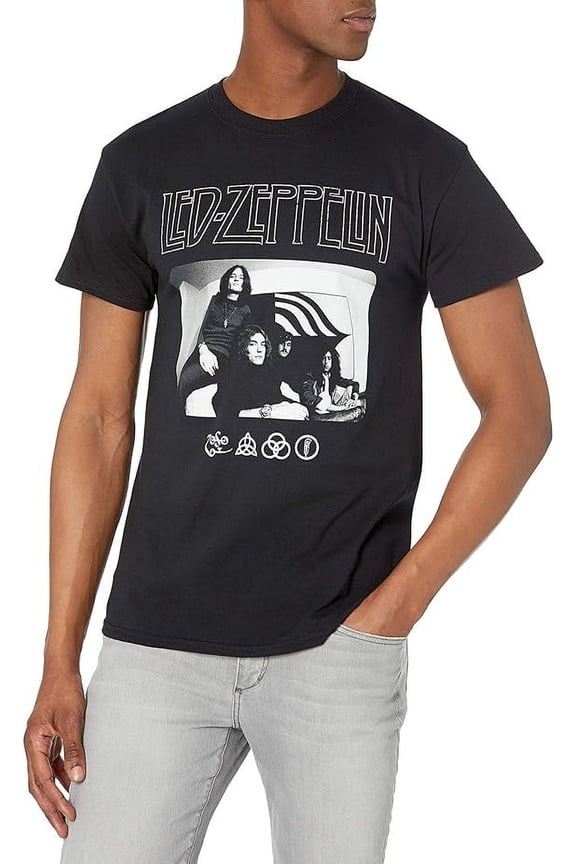 Men's Icon Logo Photo T-Shirt Small | Officially Licensed Merchandise