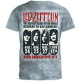 thumbnail image 1 of Led Zeppelin Men's L.A. 1975 Tie Dye Short Sleeve T Shirt, 1 of 4
