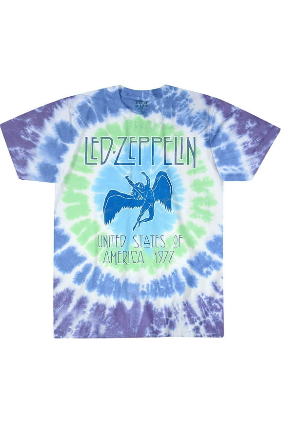 Men's Ramble On Tie Dye T-shirt Small Multi