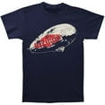 thumbnail image 1 of Led Zeppelin Men's Union Jack T-Shirt Blue Large, 1 of 3