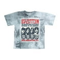 thumbnail image 1 of Led Zeppelin Men's Zeppelin LA 1975 Tie Dye T-shirt Large Grey, 1 of 1