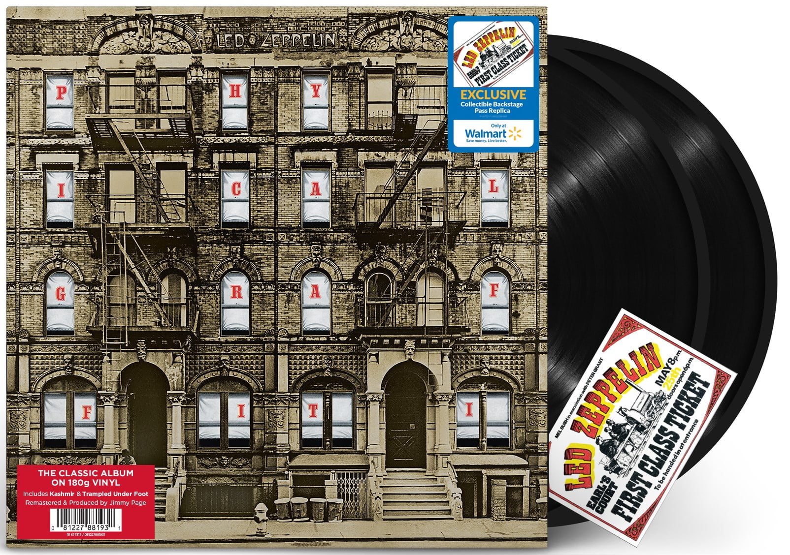 Jobtilbud Snavs salt Led Zeppelin - Physical Graffiti (Walmart Exclusive) - Rock - Vinyl LP  (Rhino) - Walmart.com