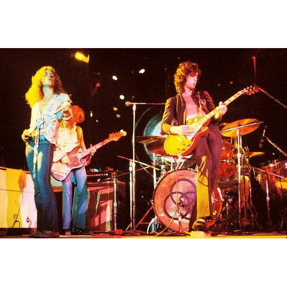 Led Zeppelin Poster Art Decor 27Inx40In for any room 27x40 Multi-Color Square Adults Best Posters
