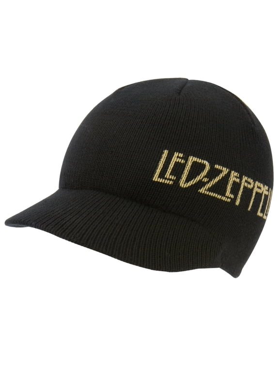 - Swan Flat Brim Beanie