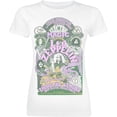 thumbnail image 1 of Led Zeppelin T Shirt Electric Magic Band Logo Mens Womens Skinny Fit White S-4XL, 1 of 2