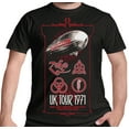 Led Zeppelin T Shirt Official UK Tour 1971 Classic Rock Band Robert Plant NEW