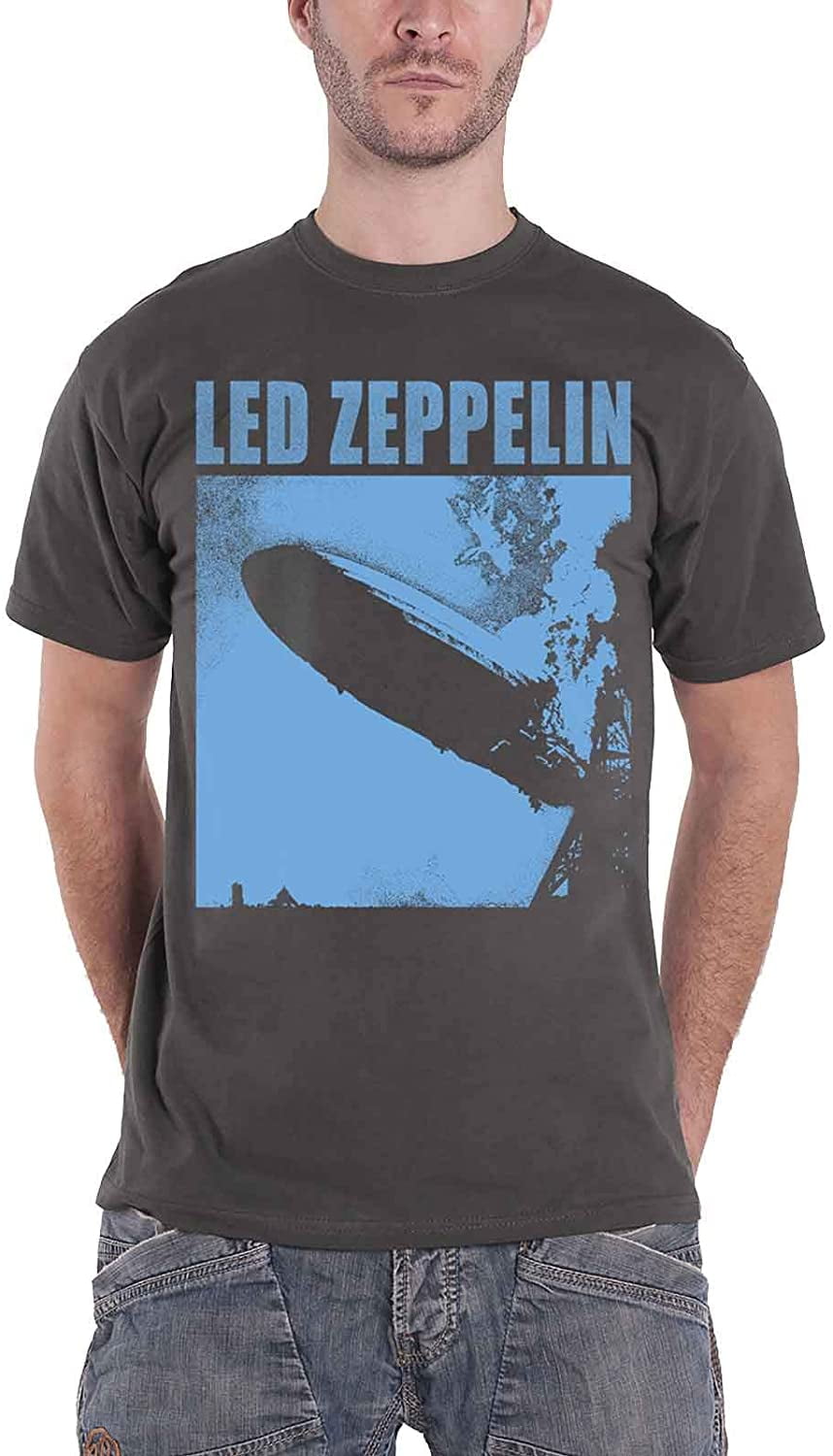 Led Zeppelin Men's Blue Zeppelin T-Shirt Gray XL - Walmart.com