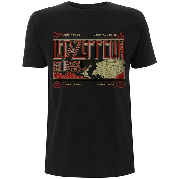 Led Zeppelin Zeppelin and Smoke T Shirt