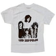 thumbnail image 1 of Led-Zeppelin Unisex Sizing Officially Licensed Vintage Graphic Print Tee T-Shirt (Medium/Large, White), 1 of 1