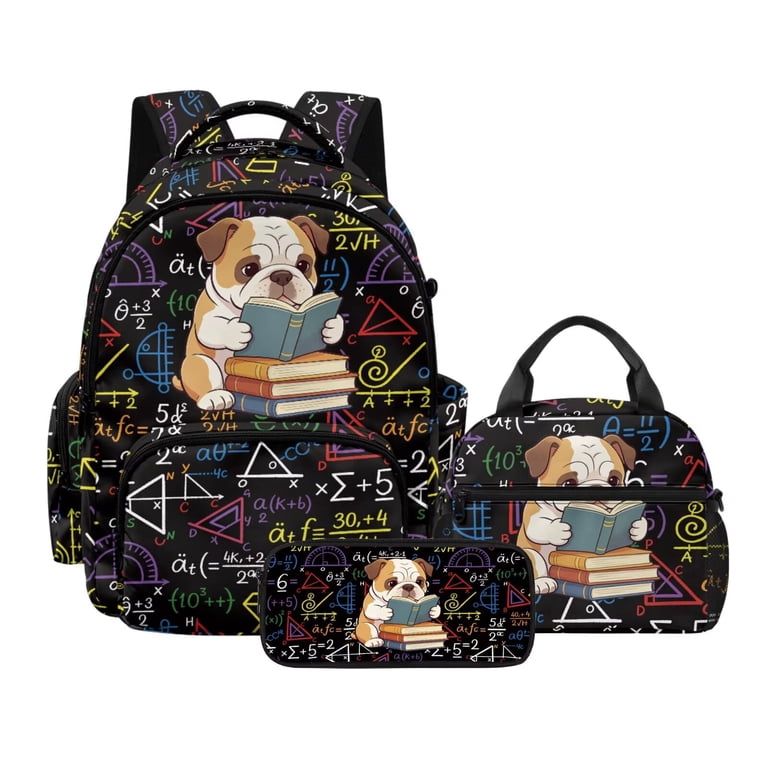 30 of kids have this in their school backpacks KUEJOP Backpack Future World Rich and Bright Colors Boys Girls Backpack with Lunch Bag Bookbag Set Operation Backpack gets kids ready