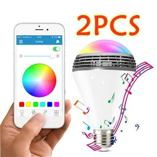 Smart bulb best sale bluetooth speaker
