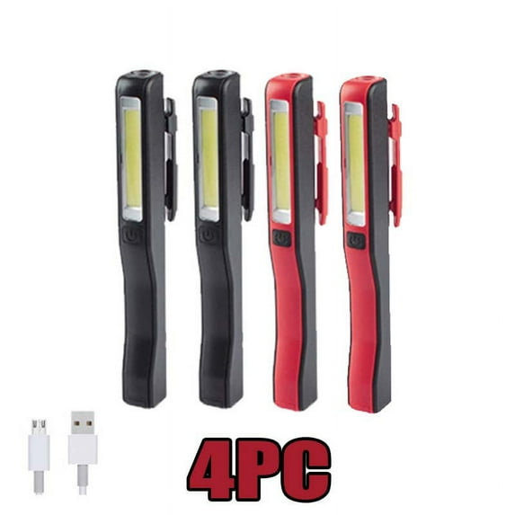 Ledander 4pc LED work light, flashlight, strong light emergency light with magnet