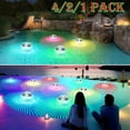 thumbnail image 1 of Ledander Solar RGB Color Changing LED Floating Pool Light Ball, 1 of 7