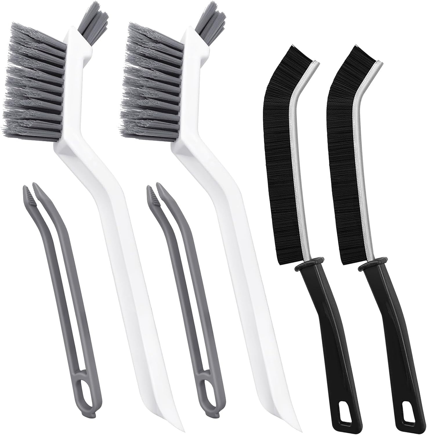 14 Pcs Crevice Cleaning Brush, Hard Bristle Gap Cleaning Brush For Bathroom Tile Window Groove, Multifunctional Recess Cleaning Brushes For Home