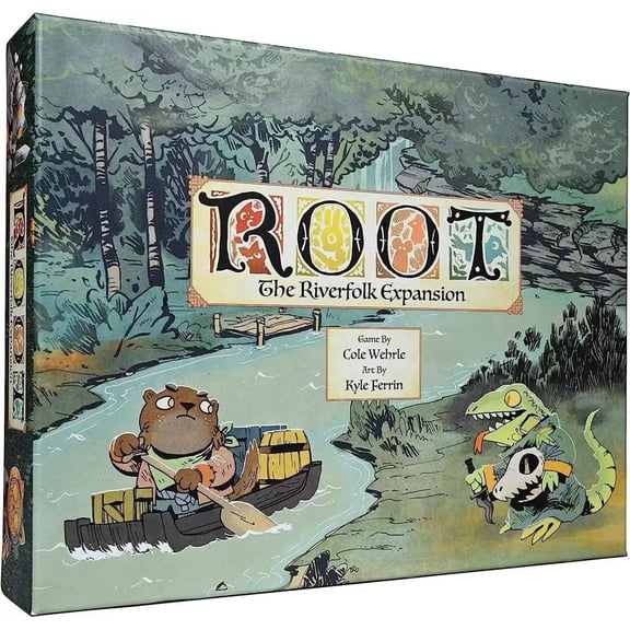 Leder Games Root Card Games The Riverfolk Expansion Board Games