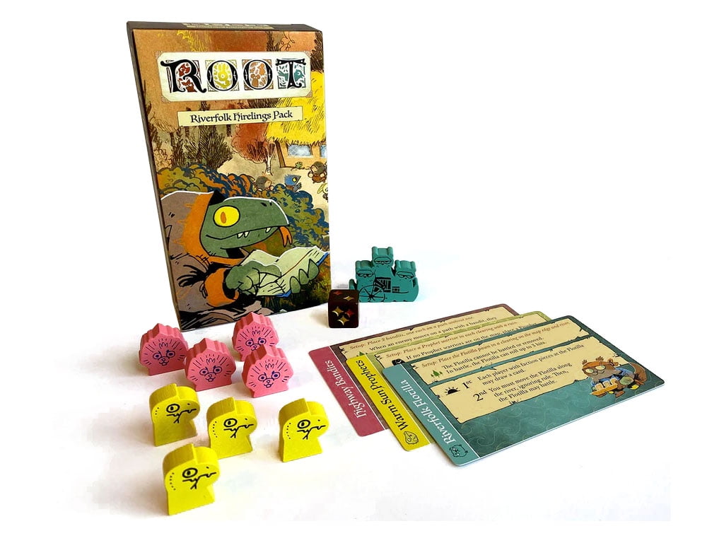 Leder Games Root: Riverfolk Hirelings Pack LED 01021