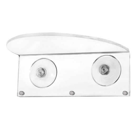 Ledge Suction Cup Window Shelf Acrylic Plant Shelf For Garden Bathroom Organizer
